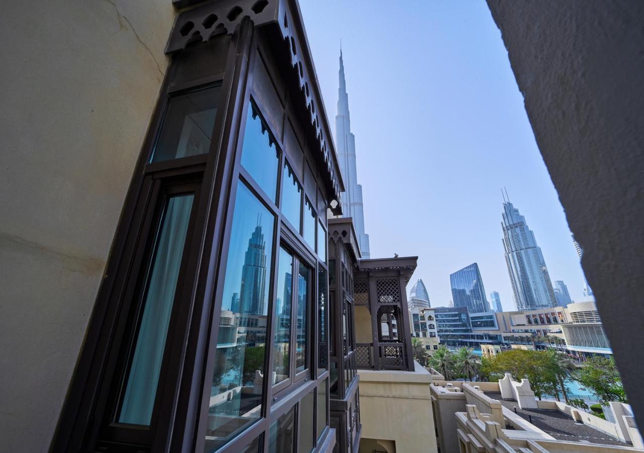 Burj Khalifa Partial View Peak Living Luxury 2Br Souk Al-Bahar Beside Dubai Mall-Golden Homes Exterior photo